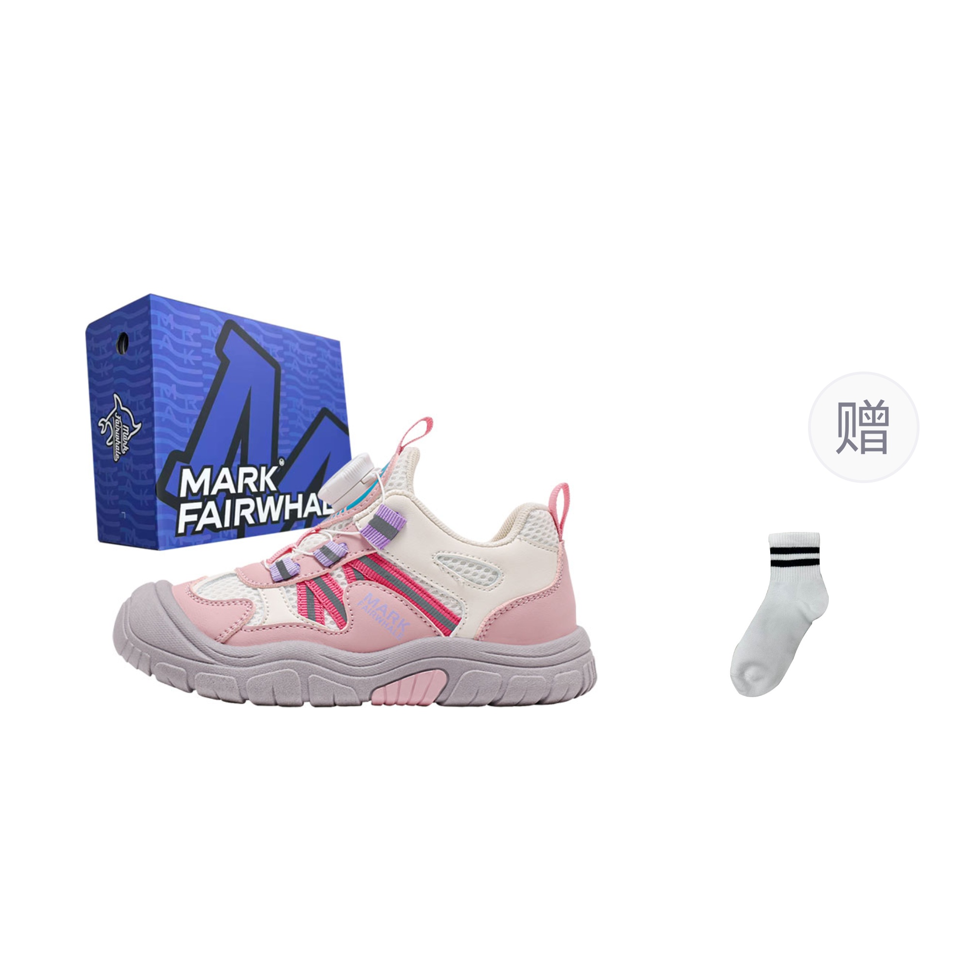 Детские кроссовки для бега FAIRWHALE, бежевый/розовый
Детские кроссовки для бега FAIRWHALE, бежевый/розовый