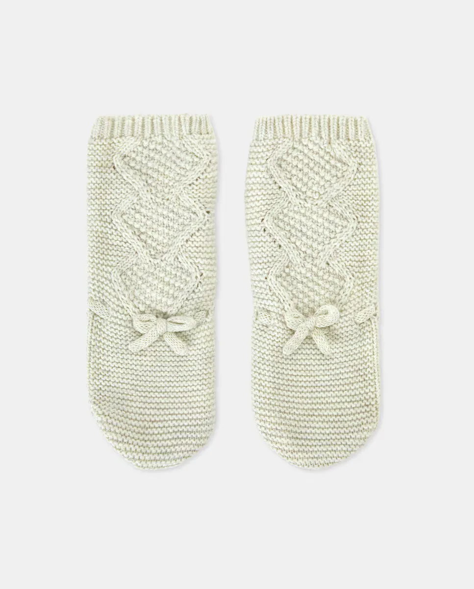 Вязаные пинетки для девочки Coconut El Corte Inglés, зеленый
Вязаные пинетки для девочки Coconut El Corte Inglés, зеленый