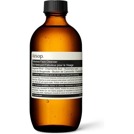 Aesop Fabulous очищающее средство для лица 200мл
Aesop Fabulous очищающее средство для лица 200мл