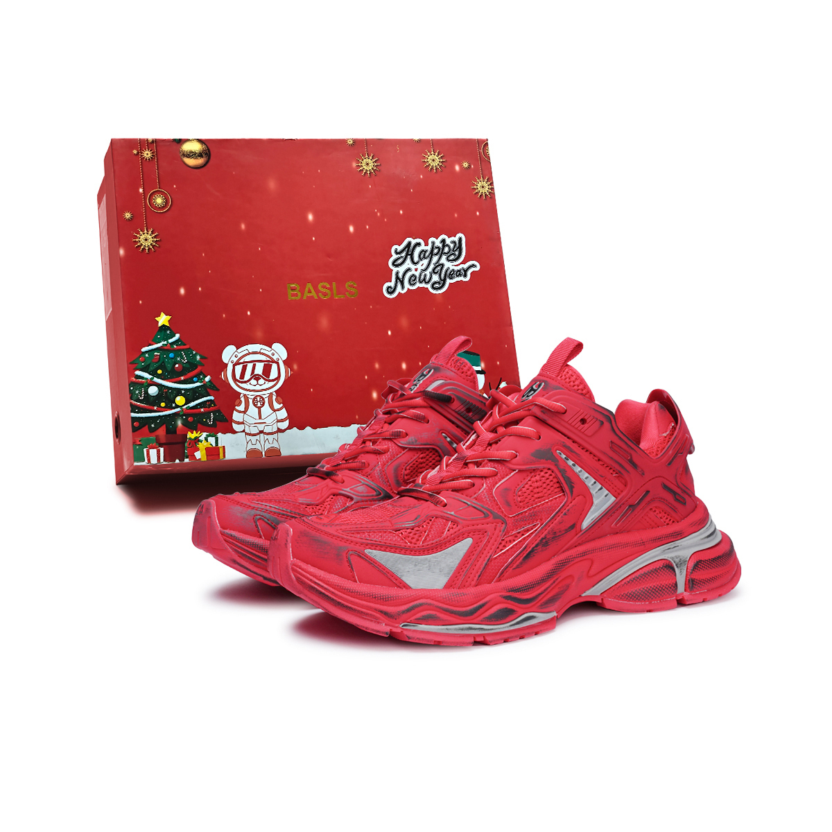 BASLS Кроссовки Chunky Unisex низкие красные/грязно-красные Koi Red-Distressed, цвет Koi Red-Distressed
BASLS Кроссовки Chunky Unisex низкие красные/грязно-красные Koi Red-Distressed, цвет Koi Red-Distressed