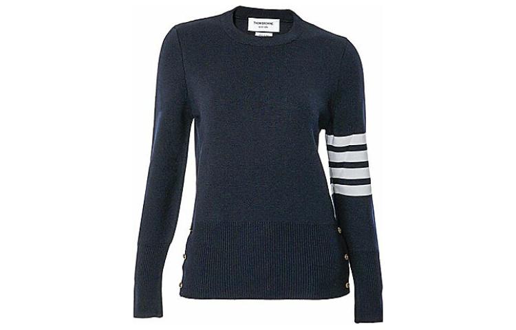 Milano Stitch Classic 4 Bar Pullover THOM BROWNE, синий
Milano Stitch Classic 4 Bar Pullover THOM BROWNE, синий