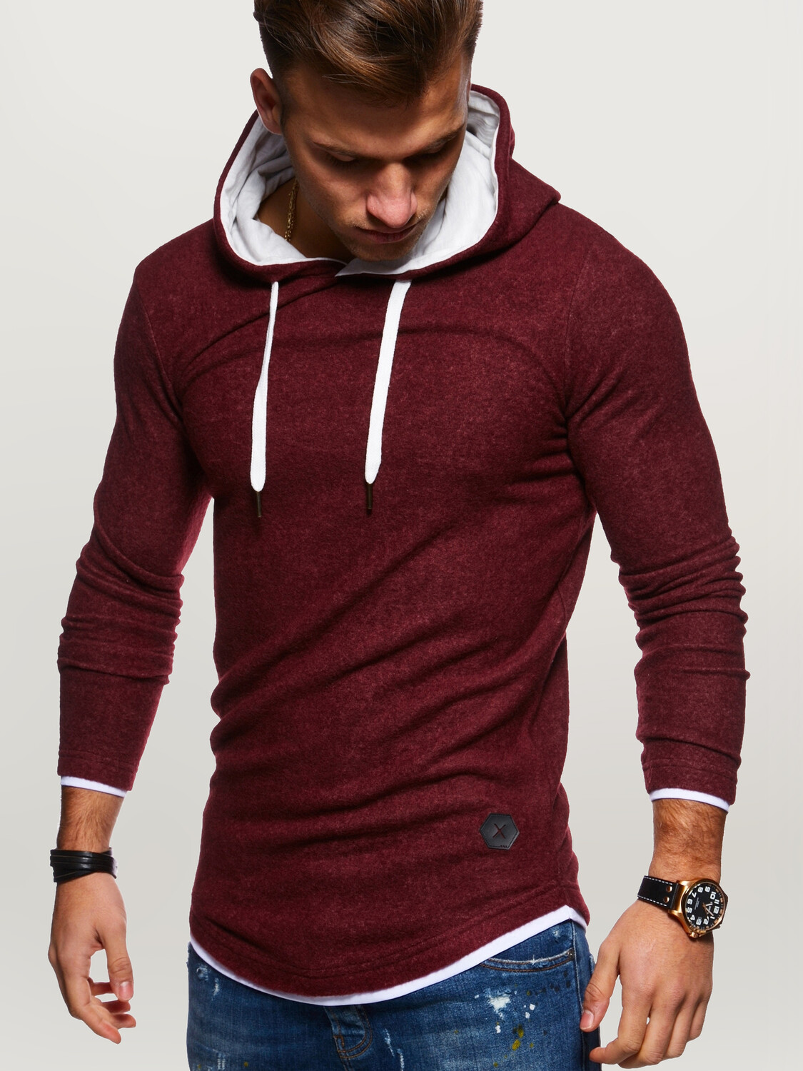 Толстовка behype Hoodie LAYER, цвет weinrot
Толстовка behype Hoodie LAYER, цвет weinrot