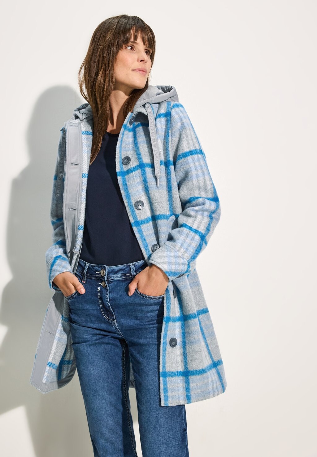 Короткое пальто Cecil, сине-серый
Короткое пальто Cecil, сине-серый