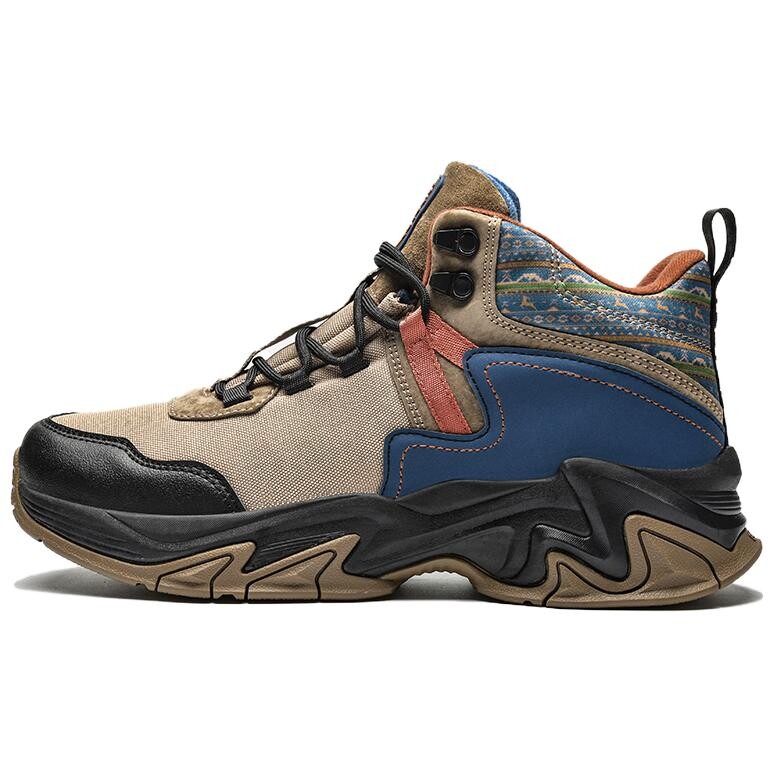 Dunhuang Museum X Кроссовки для походов и треккинга для мужчин с низким верхом Tectop, хаки 
Dunhuang Museum X Кроссовки для походов и треккинга для мужчин с низким верхом Tectop, хаки