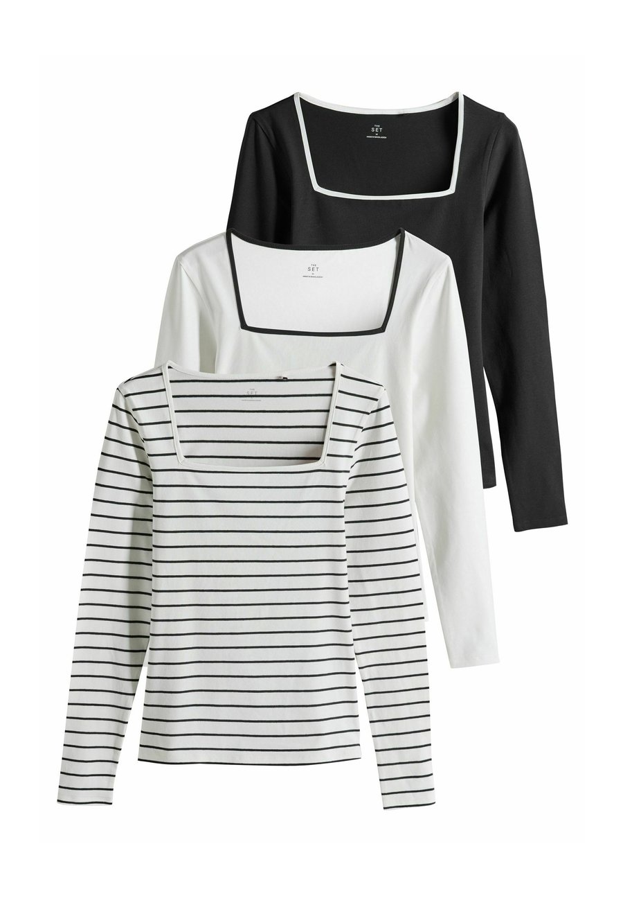 Топ THE SET REGULAR FIT, Black/White Stripe/Black
Топ THE SET REGULAR FIT, Black/White Stripe/Black
