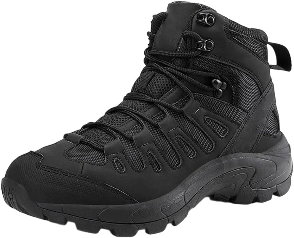 Мужские ботинки дышащие защитные противоскользящие охотничьи мотоциклетные сапоги для пустыни и походов Generic, черный
Мужские ботинки дышащие защитные противоскользящие охотничьи мотоциклетные сапоги для пустыни и походов Generic, черный
