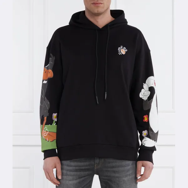 Толстовка свободного кроя Iceberg, черный
Толстовка свободного кроя Iceberg, черный