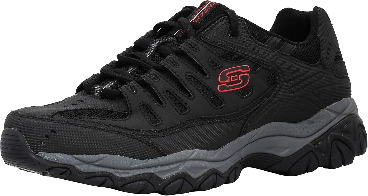 Мужские модные кроссовки Skechers Afterburn M. Fit, черный/красный/серый
Мужские модные кроссовки Skechers Afterburn M. Fit, черный/красный/серый