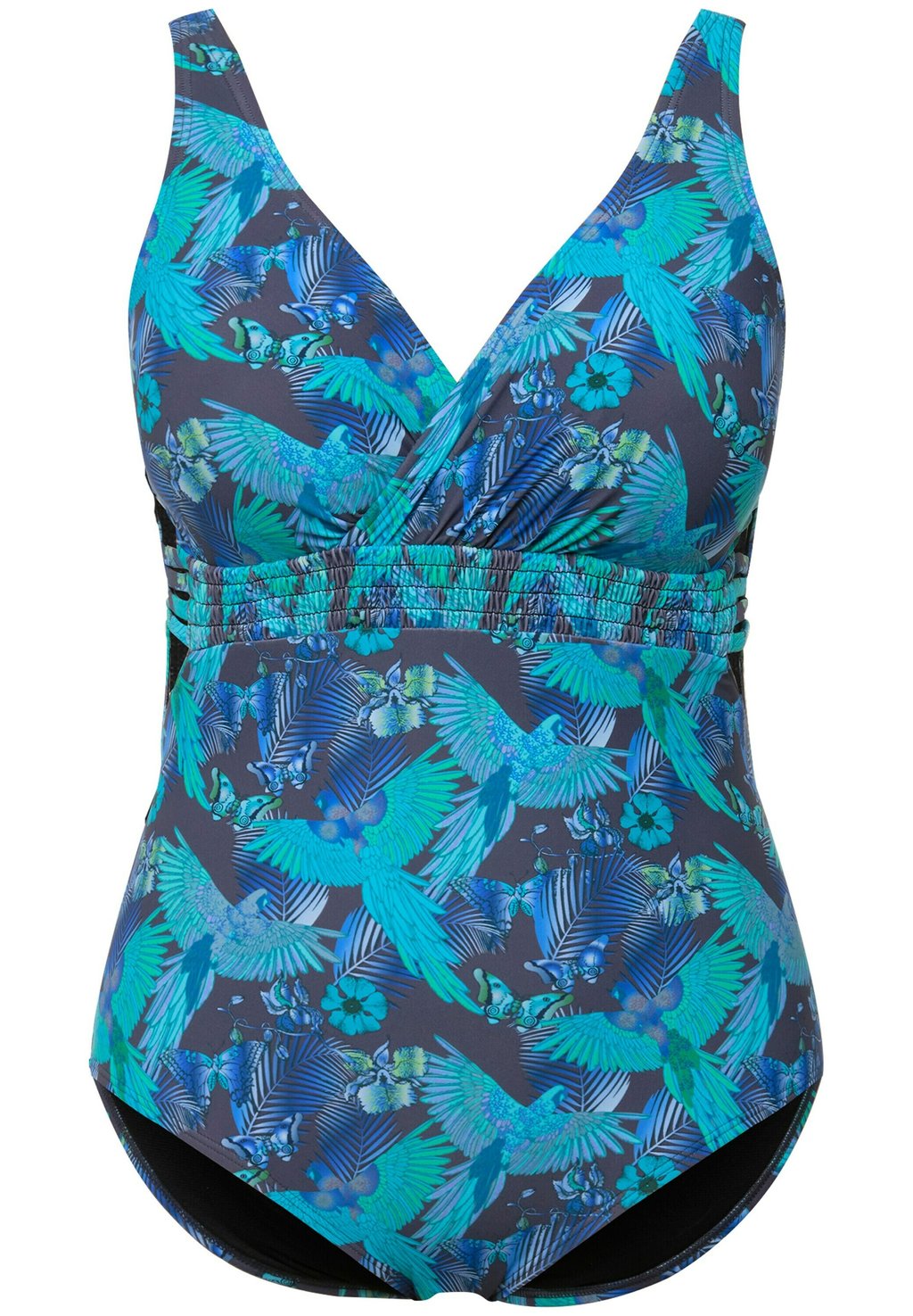 Купальник PARROT CUTOUT Ulla Popken, зеленый
Купальник PARROT CUTOUT Ulla Popken, зеленый