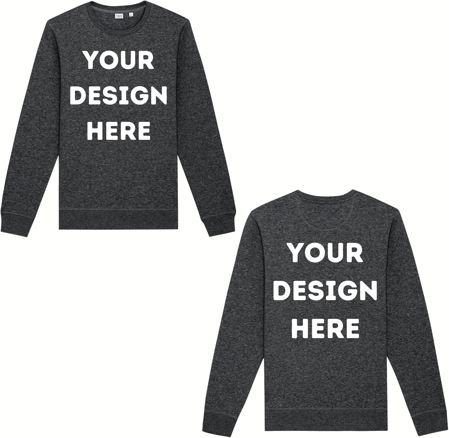 Кастомный унисекс свитшот Midweight с принтом спереди и сзади LOGO IMPRESSION
Кастомный унисекс свитшот Midweight с принтом спереди и сзади LOGO IMPRESSION