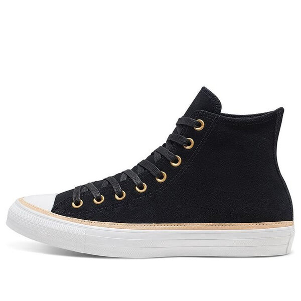 Кроссовки chuck taylor all star high 'black vachetta' Converse, черный
Кроссовки chuck taylor all star high 'black vachetta' Converse, черный