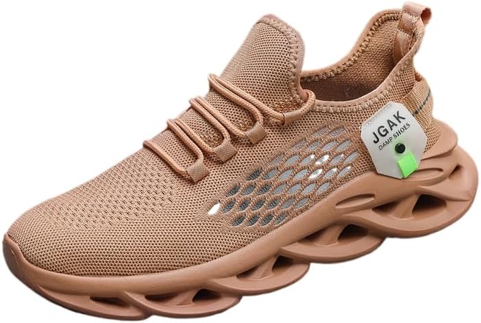 Мужские кроссовки для бега, тенниса и повседневной ходьбы, модные спортивные кроссовки для тренажерного зала, дышащие, легкие и удобные Wohhhw, коричневый
Мужские кроссовки для бега, тенниса и повседневной ходьбы, модные спортивные кроссовки для тренажерного зала, дышащие, легкие и удобные Wohhhw, коричневый