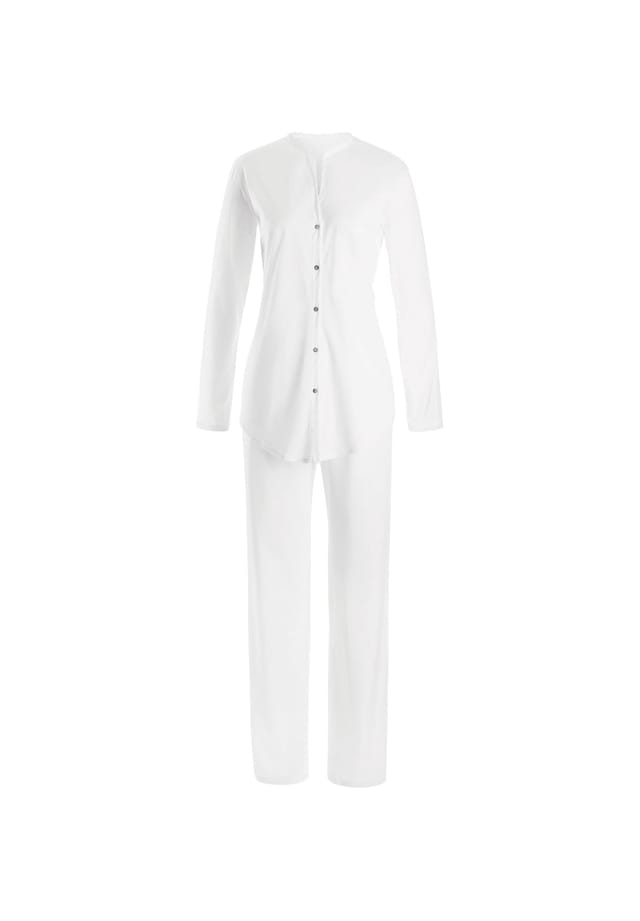 Пижама с длинными рукавами хлопок люкс Hanro, белый
Пижама с длинными рукавами хлопок люкс Hanro, белый