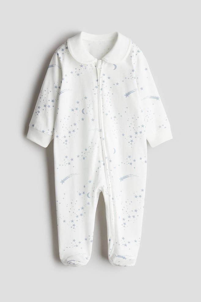 Пижама с воротником и молнией спереди H&M, мультиколор
Пижама с воротником и молнией спереди H&M, мультиколор