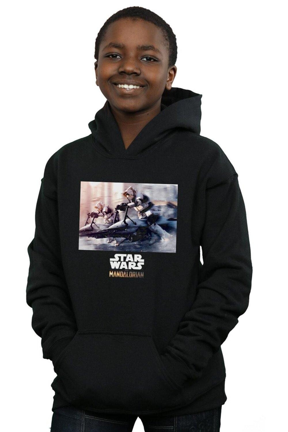 Толстовка мандалорских солдат-разведчиков Star Wars, черный
Толстовка мандалорских солдат-разведчиков Star Wars, черный