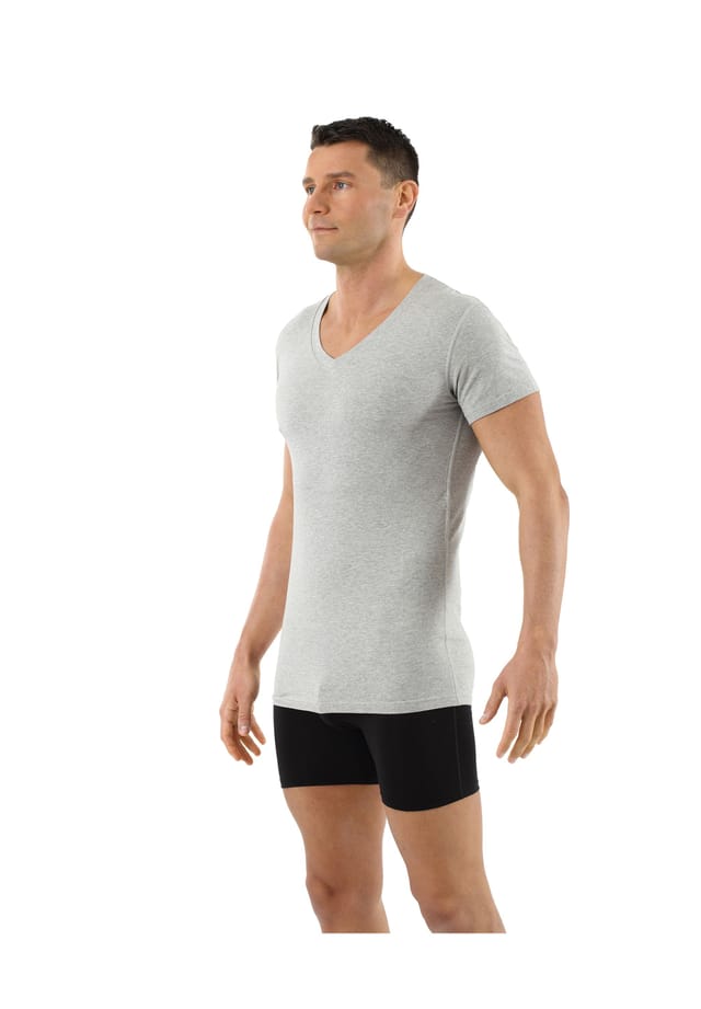 Майка из органического дышащего материала с V-образным вырезом и коротким рукавом Albertkreuz, серый
Майка из органического дышащего материала с V-образным вырезом и коротким рукавом Albertkreuz, серый