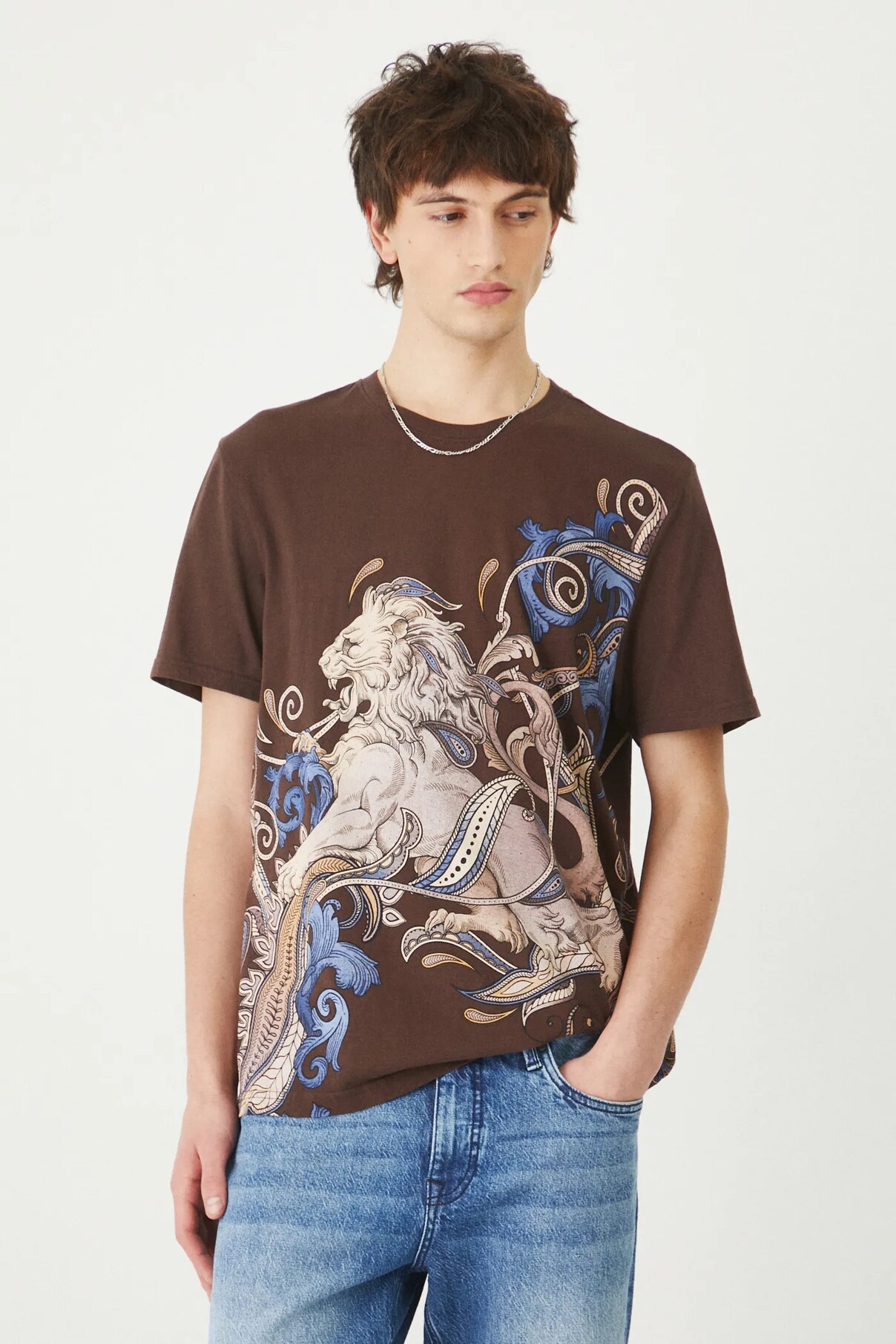 Футболка из хлопка Medicine, коричневый 
Футболка из хлопка Medicine, коричневый