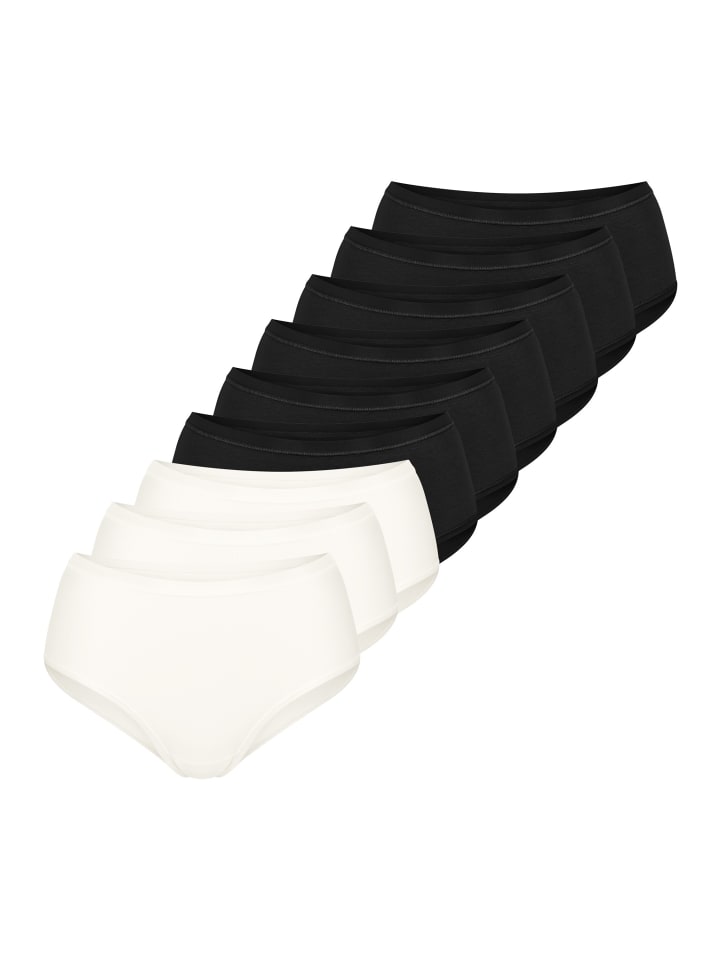 Sloggi Трусы Midi Slip GO Daily Cotton in Schwarz / weiß
Sloggi Трусы Midi Slip GO Daily Cotton in Schwarz / weiß