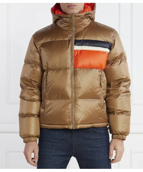 Двусторонняя куртка Oversize fit Lacoste, коричневый 
Двусторонняя куртка Oversize fit Lacoste, коричневый