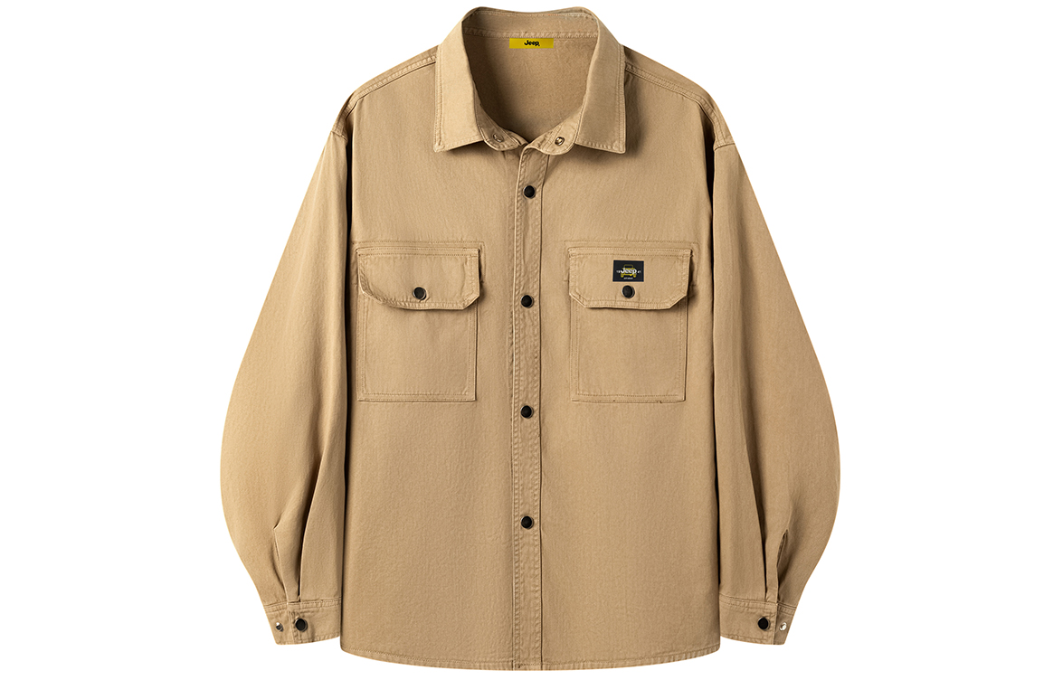 Рубашка унисекс Jeep, хаки
Рубашка унисекс Jeep, хаки