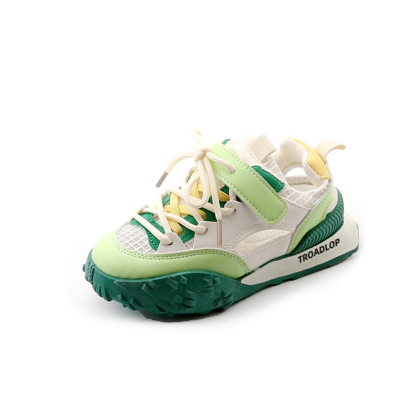 Противоскользящие легкие амортизирующие детские кроссовки для скейтбординга TROADLOP, зеленый
Противоскользящие легкие амортизирующие детские кроссовки для скейтбординга TROADLOP, зеленый