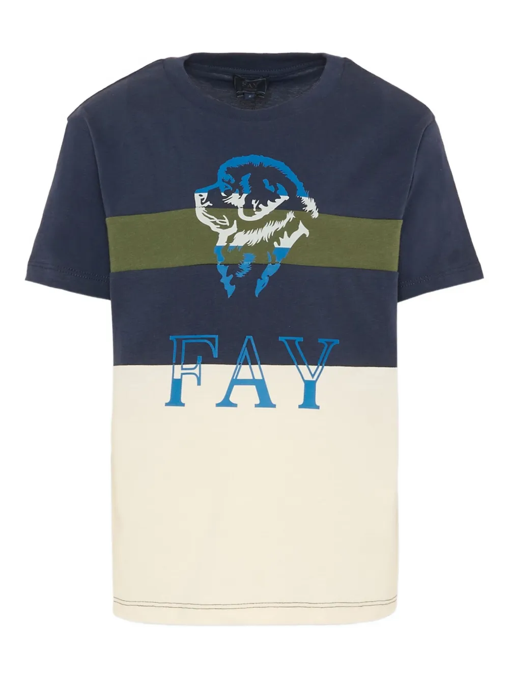 Футболка со вставками Fay Kids, синий
Футболка со вставками Fay Kids, синий