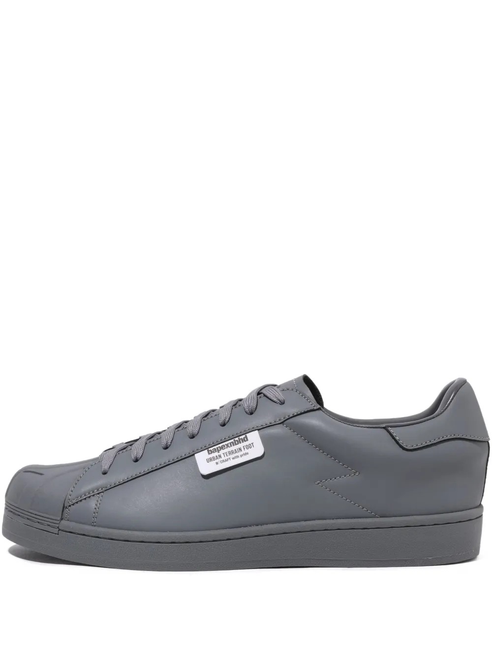 Кроссовки Skull из коллаборации с NBHD A BATHING APE, серый 
Кроссовки Skull из коллаборации с NBHD A BATHING APE, серый