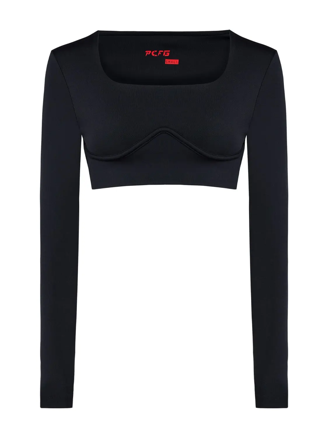 Free Heaven удлиненный кроп-топ с длинными рукавами PCFG, черный
Free Heaven удлиненный кроп-топ с длинными рукавами PCFG, черный