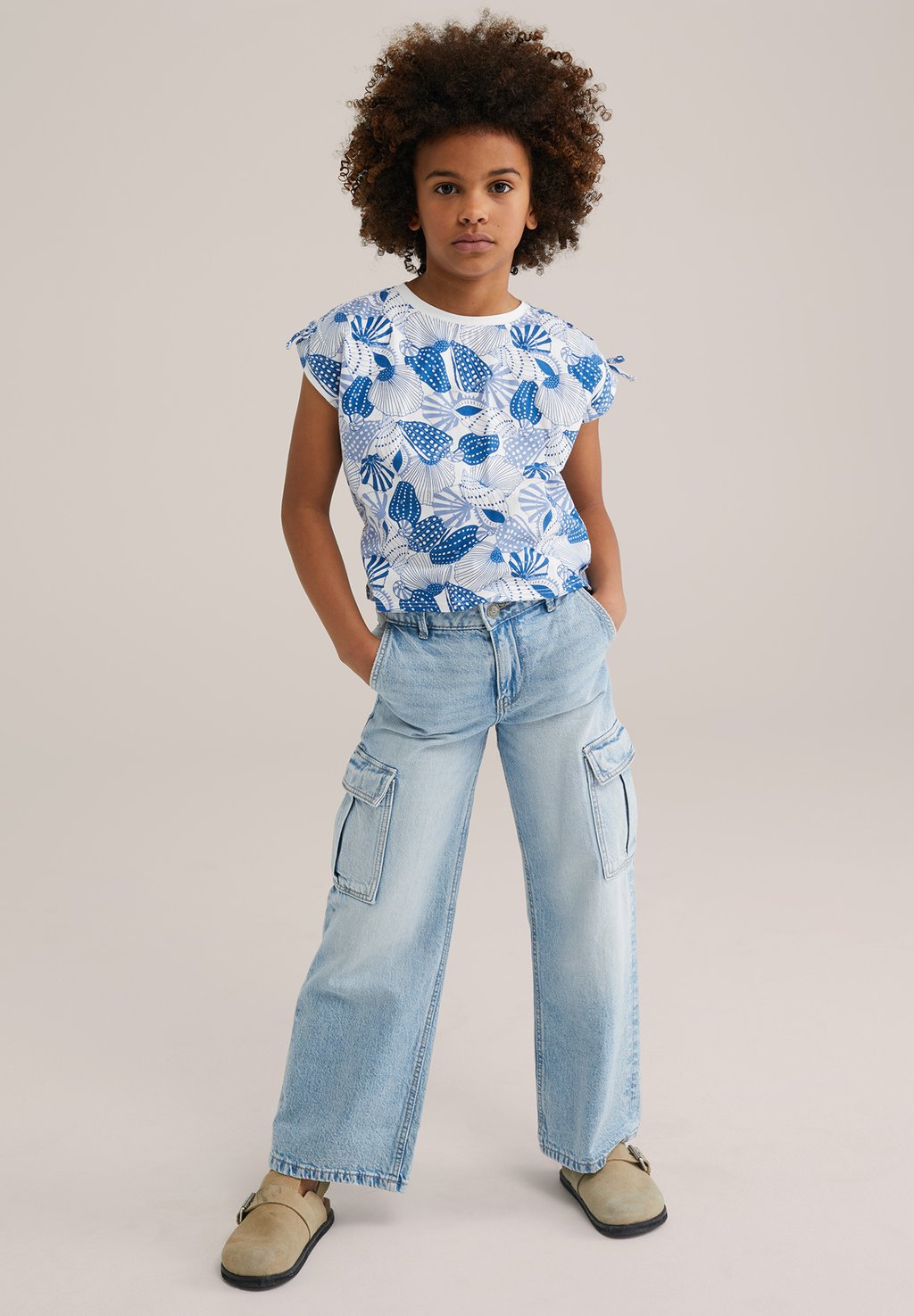 Футболка с принтом WE Fashion, синий
Футболка с принтом WE Fashion, синий