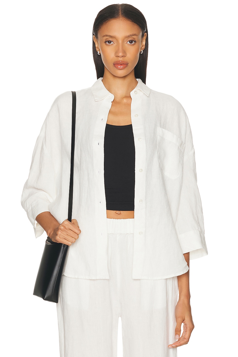 Льняная рубашка Logan Jenni Kayne, Ivory
Льняная рубашка Logan Jenni Kayne, Ivory