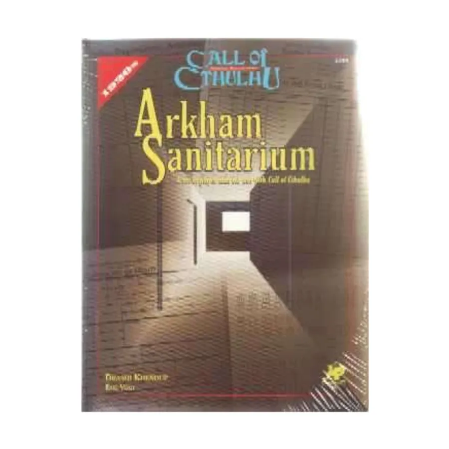 Arkham Sanitarium, Call of Cthulhu - Gaming Aids & Accessories (Chaosium), мягкая обложка
Arkham Sanitarium, Call of Cthulhu - Gaming Aids & Accessories (Chaosium), мягкая обложка