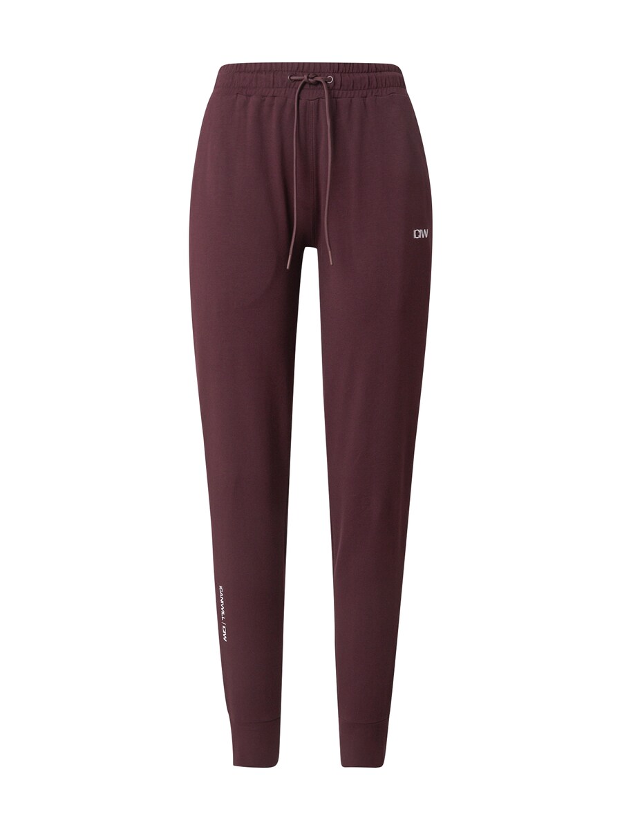 Зауженные спортивные брюки ICANIWILL Activity, бордовый
Зауженные спортивные брюки ICANIWILL Activity, бордовый