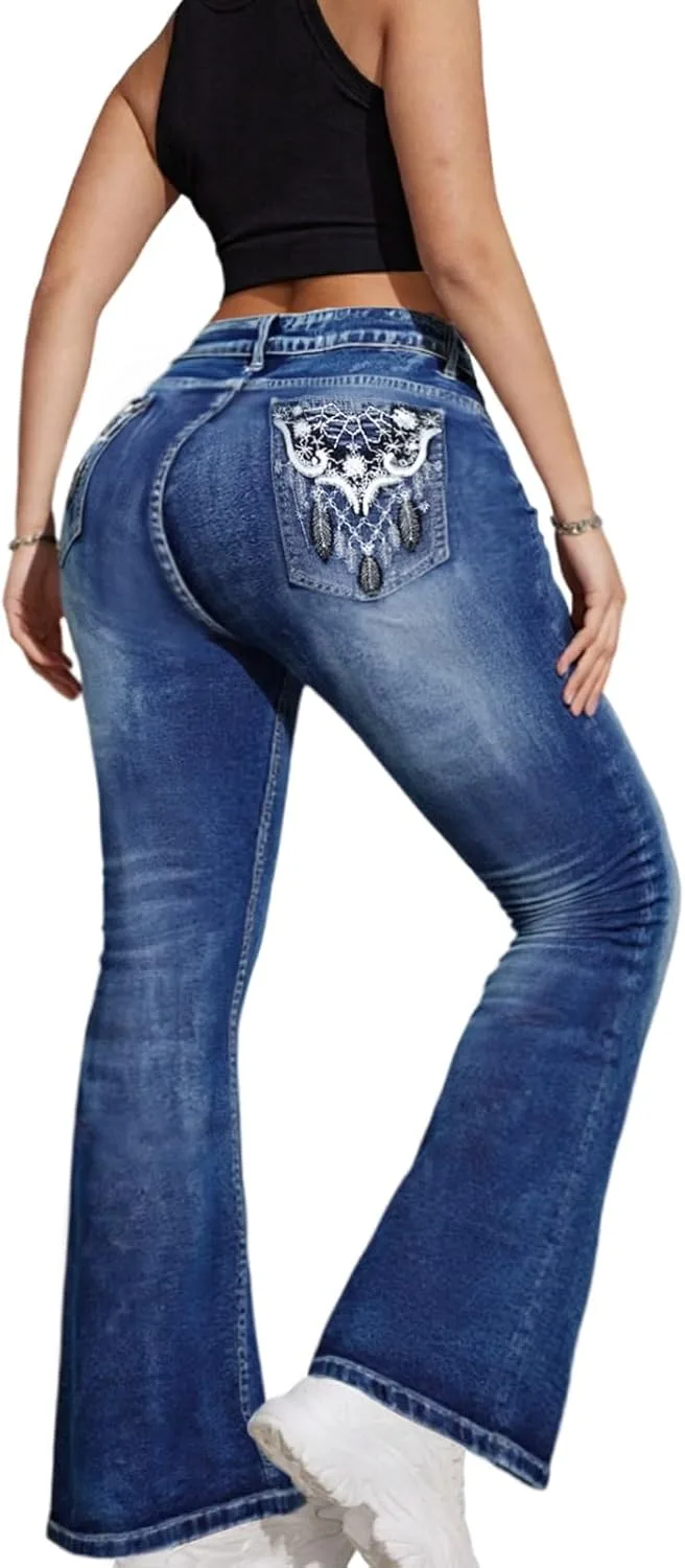 Джинсы для женщин Plus Size Bootcut High Waisted Stretchy QERINTE
Джинсы для женщин Plus Size Bootcut High Waisted Stretchy QERINTE