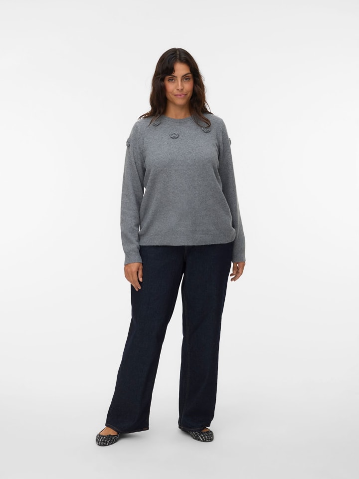 Свитер Vero Moda, средний серый меланж
Свитер Vero Moda, средний серый меланж