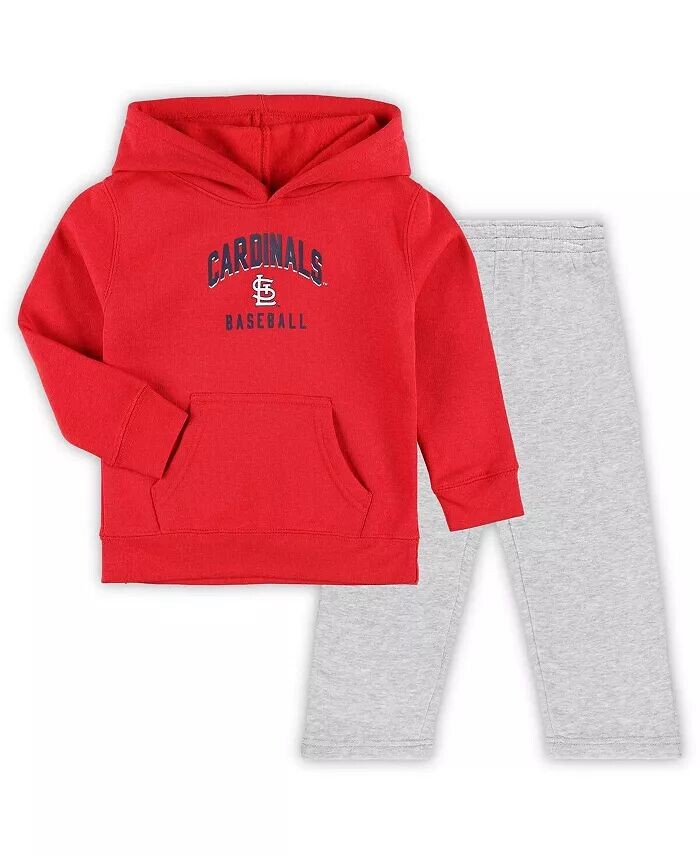 Комплект из флисовой толстовки и брюк для мальчиков и девочек St. Louis Cardinals Play-By-Play, красный и серый цвета Outerstuff, красный
Комплект из флисовой толстовки и брюк для мальчиков и девочек St. Louis Cardinals Play-By-Play, красный и серый цвета Outerstuff, красный