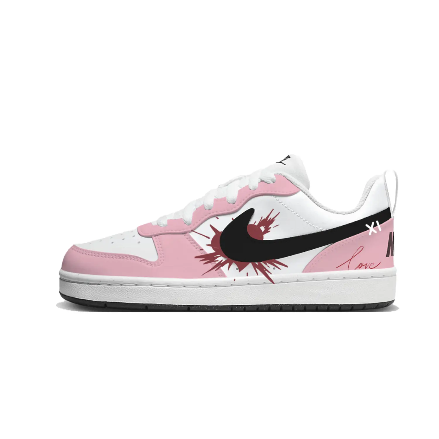 Nike Кроссовки Court Borough Gene Heartbeat Breathable Low top Kids' Skateboarding Shoes White Unisex
Nike Кроссовки Court Borough Gene Heartbeat Breathable Low top Kids' Skateboarding Shoes White Unisex