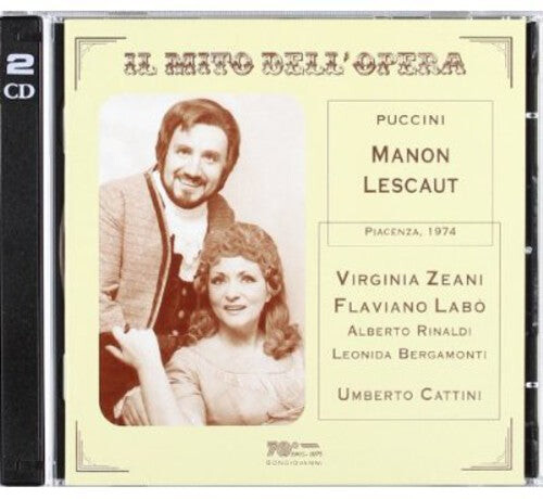 CD диск Puccini / Zeani / Labo / Rinaldi / Bergamonti: Manon Lescaut
CD диск Puccini / Zeani / Labo / Rinaldi / Bergamonti: Manon Lescaut