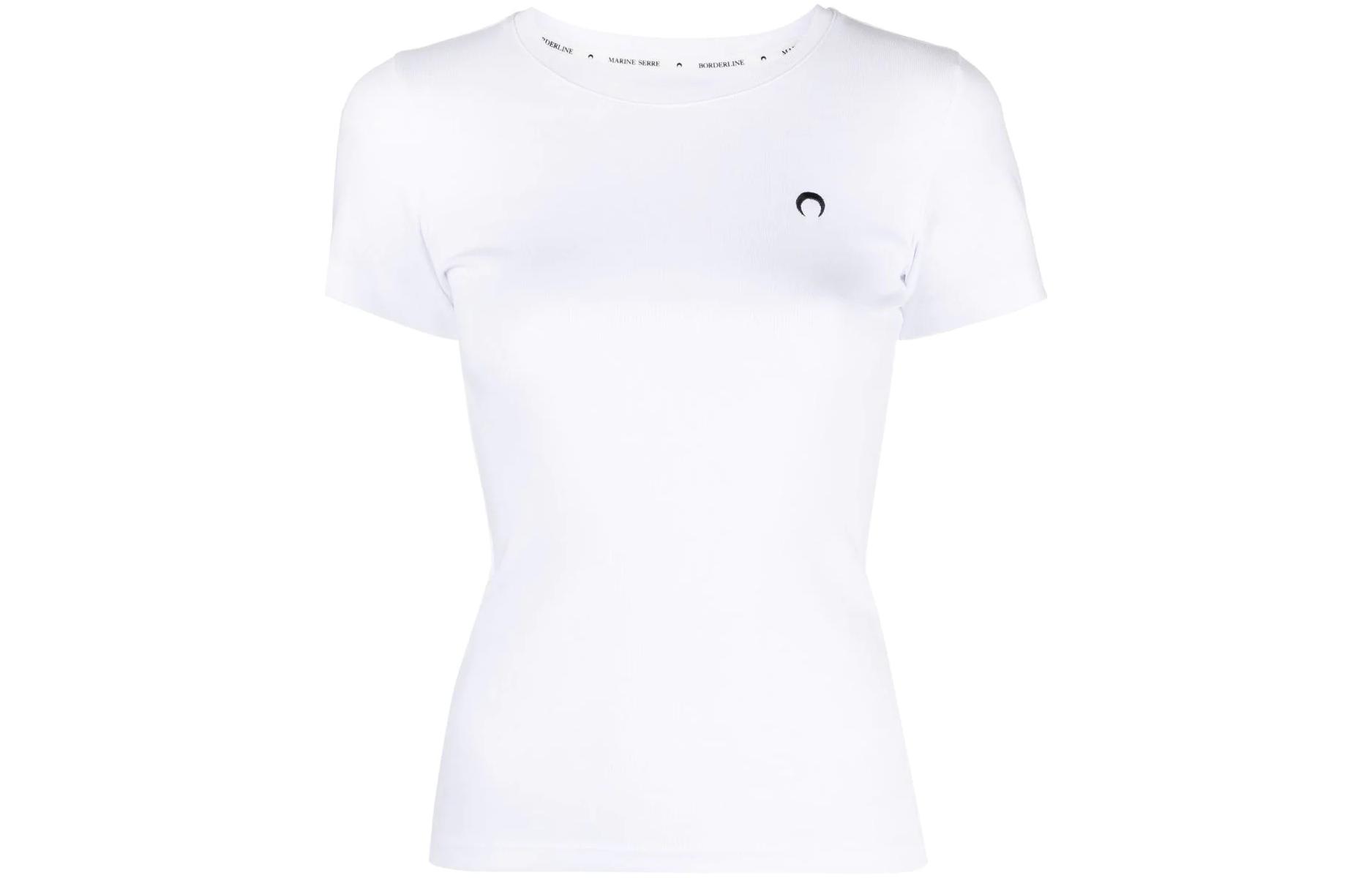 Футболка Slim fit с вышитым логотипом Marine Serre, белый
Футболка Slim fit с вышитым логотипом Marine Serre, белый