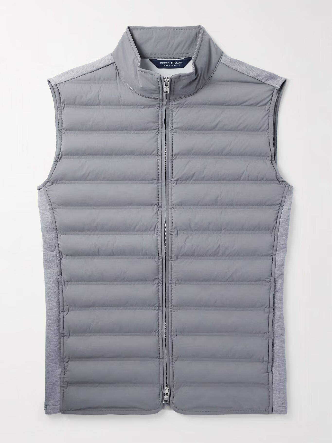 Жилет Winsome Hybrid с подкладкой из эластичного нейлона и джерси PETER MILLAR, серый
Жилет Winsome Hybrid с подкладкой из эластичного нейлона и джерси PETER MILLAR, серый
