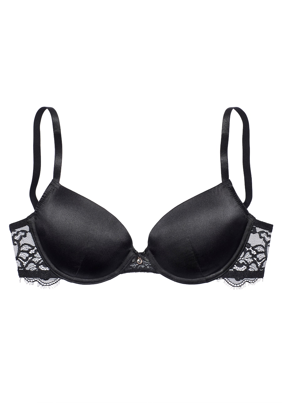 Бюстгальтер пуш-ап LASCANA, черный
Бюстгальтер пуш-ап LASCANA, черный
