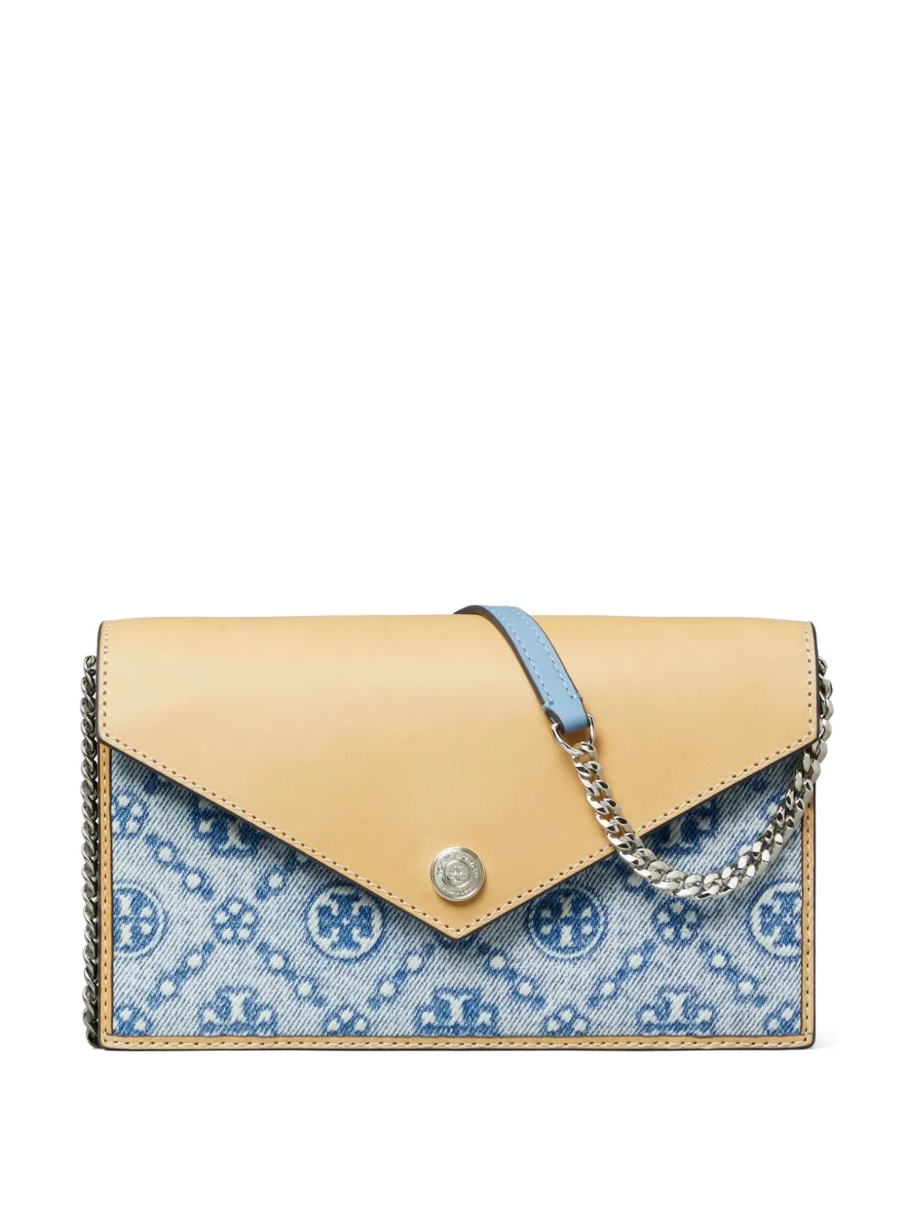Сумка через плечо T Monogram Tory Burch, синий
Сумка через плечо T Monogram Tory Burch, синий
