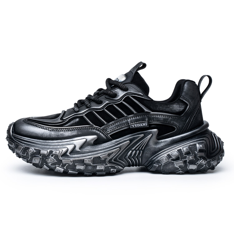 Низкие массивные кроссовки мужские YEDANI, Black
Низкие массивные кроссовки мужские YEDANI, Black