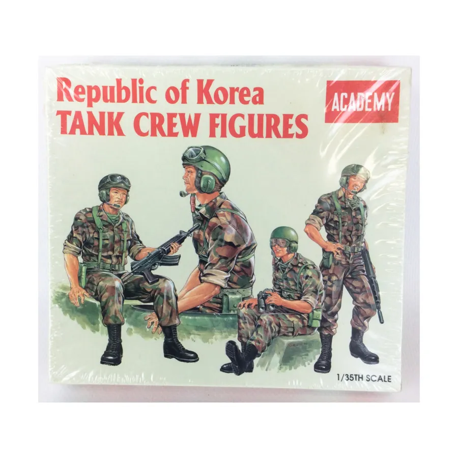 Фигурки танкистов Республики Корея, Military Model Kits (1:35) (Academy Hobby) 
Фигурки танкистов Республики Корея, Military Model Kits (1:35) (Academy Hobby)