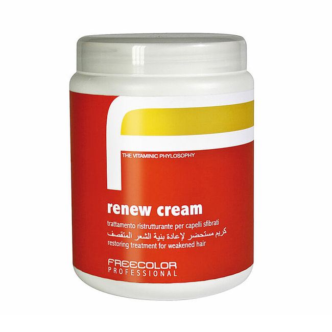 Профессиональная обновляющая крем-маска для волос FREECOLOR, 1000 мл
Профессиональная обновляющая крем-маска для волос FREECOLOR, 1000 мл