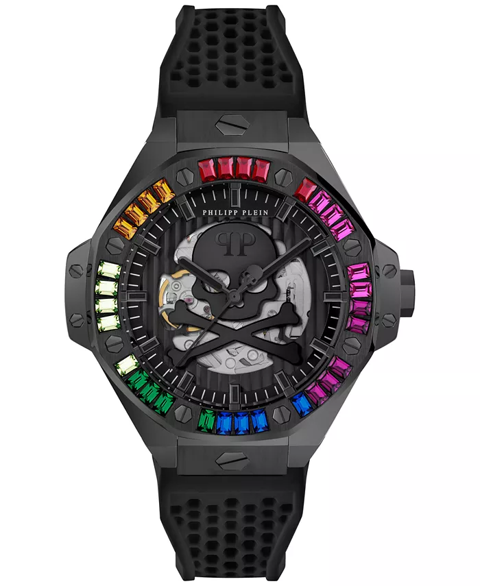 Мужские автоматические скелетонные часы Royal Black на силиконовом ремешке, 46 мм Philipp Plein, Черный, Мужские автоматические скелетонные часы Royal Black на силиконовом ремешке, 46 мм Philipp Plein
Мужские автоматические скелетонные часы Royal Black на силиконовом ремешке, 46 мм Philipp Plein, Черный, Мужские автоматические скелетонные часы Royal Black на силиконовом ремешке, 46 мм Philipp Plein