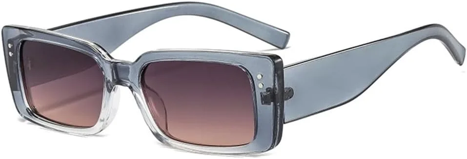 Маленькие прямоугольные солнцезащитные очки для женщин, винтажные мужские солнцезащитные очки, женские очки с защитой от УФ-излучения UV400 generic, Gray
Маленькие прямоугольные солнцезащитные очки для женщин, винтажные мужские солнцезащитные очки, женские очки с защитой от УФ-излучения UV400 generic, Gray