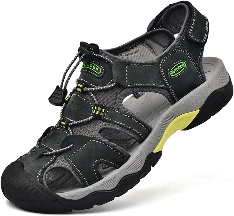 Мужские спортивные походные сандалии Veslexth, рыбацкие, летние, для активного отдыха на улице, регулируемые амфибийные повседневные пляжные сандалии с закрытым носком, противоскользящие для пеших прогулок, серый
Мужские спортивные походные сандалии Veslexth, рыбацкие, летние, для активного отдыха на улице, регулируемые амфибийные повседневные пляжные сандалии с закрытым носком, противоскользящие для пеших прогулок, серый