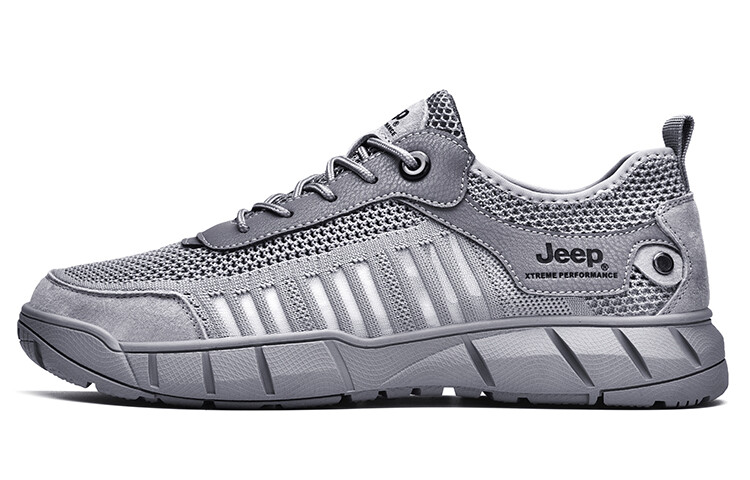Кроссовки мужские низкие серые Jeep 
Кроссовки мужские низкие серые Jeep