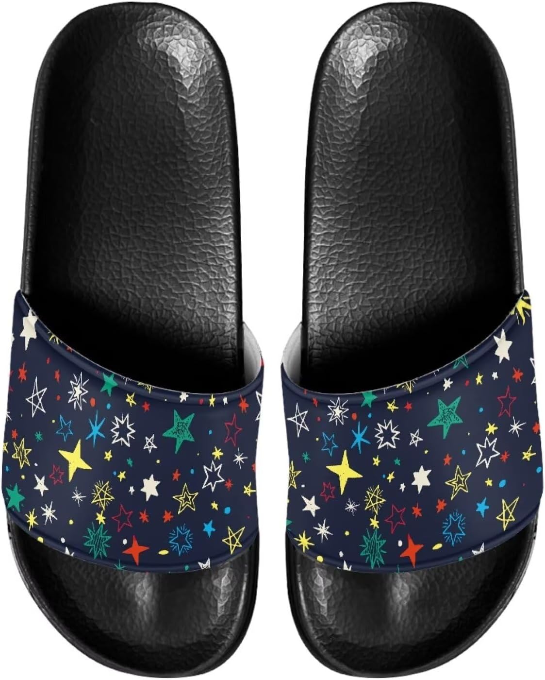 Повседневные нескользящие шлепанцы для женщин и мужчин, с открытым носком, домашней подошвой, легкие плоские тапочки для ванной и пляжа Annejudy, Stars Print
Повседневные нескользящие шлепанцы для женщин и мужчин, с открытым носком, домашней подошвой, легкие плоские тапочки для ванной и пляжа Annejudy, Stars Print