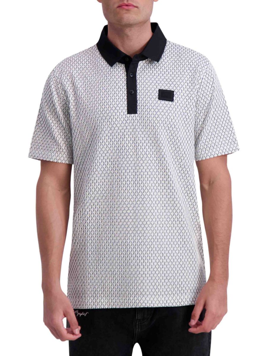 Поло с принтом Karl Lagerfeld Paris, белый/черный
Поло с принтом Karl Lagerfeld Paris, белый/черный